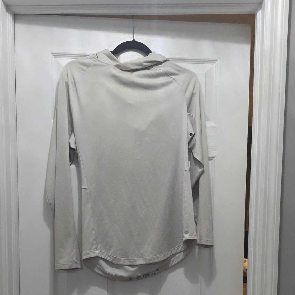 Light Gray Long Sleeve Hoodie